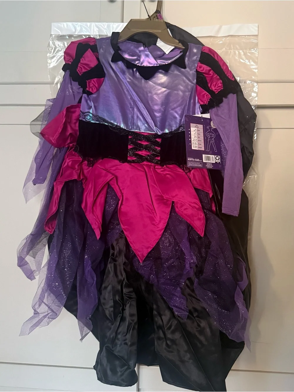 MEMBER’s MARK WITCH 🧙 DELUXE GIRL COSTUME SIZE SMALL (4-6X) 🌟NWT🌟